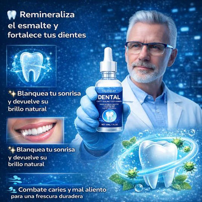 Armadura Líquida Curativa de Caries para Dientes | Promueve un aliento fresco y ayuda a reducir la sensibilidad, Contiene Nano - Hidroxiapatita y Teobromina - IMPERIUM