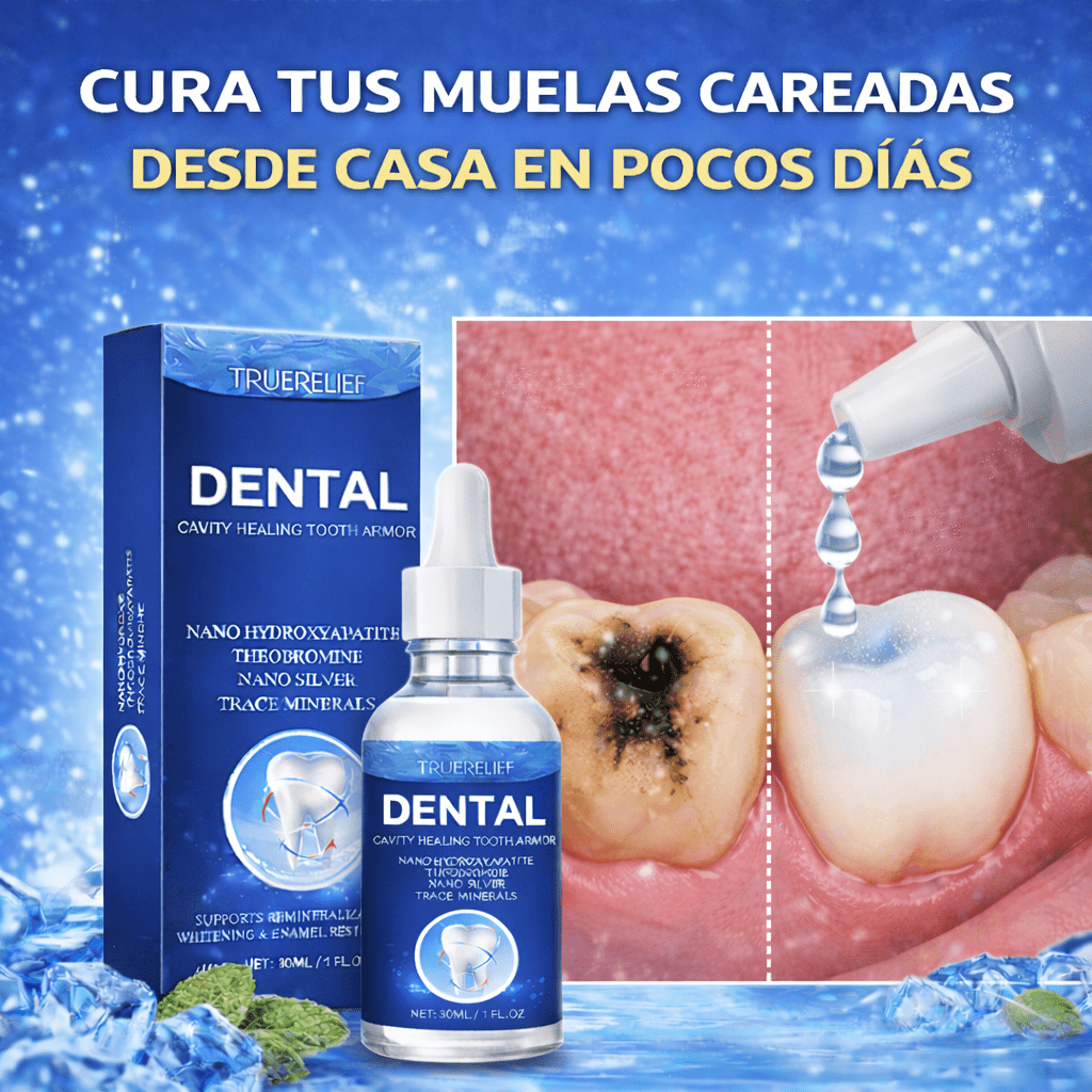 Armadura Líquida Curativa de Caries para Dientes | Promueve un aliento fresco y ayuda a reducir la sensibilidad, Contiene Nano - Hidroxiapatita y Teobromina - IMPERIUM