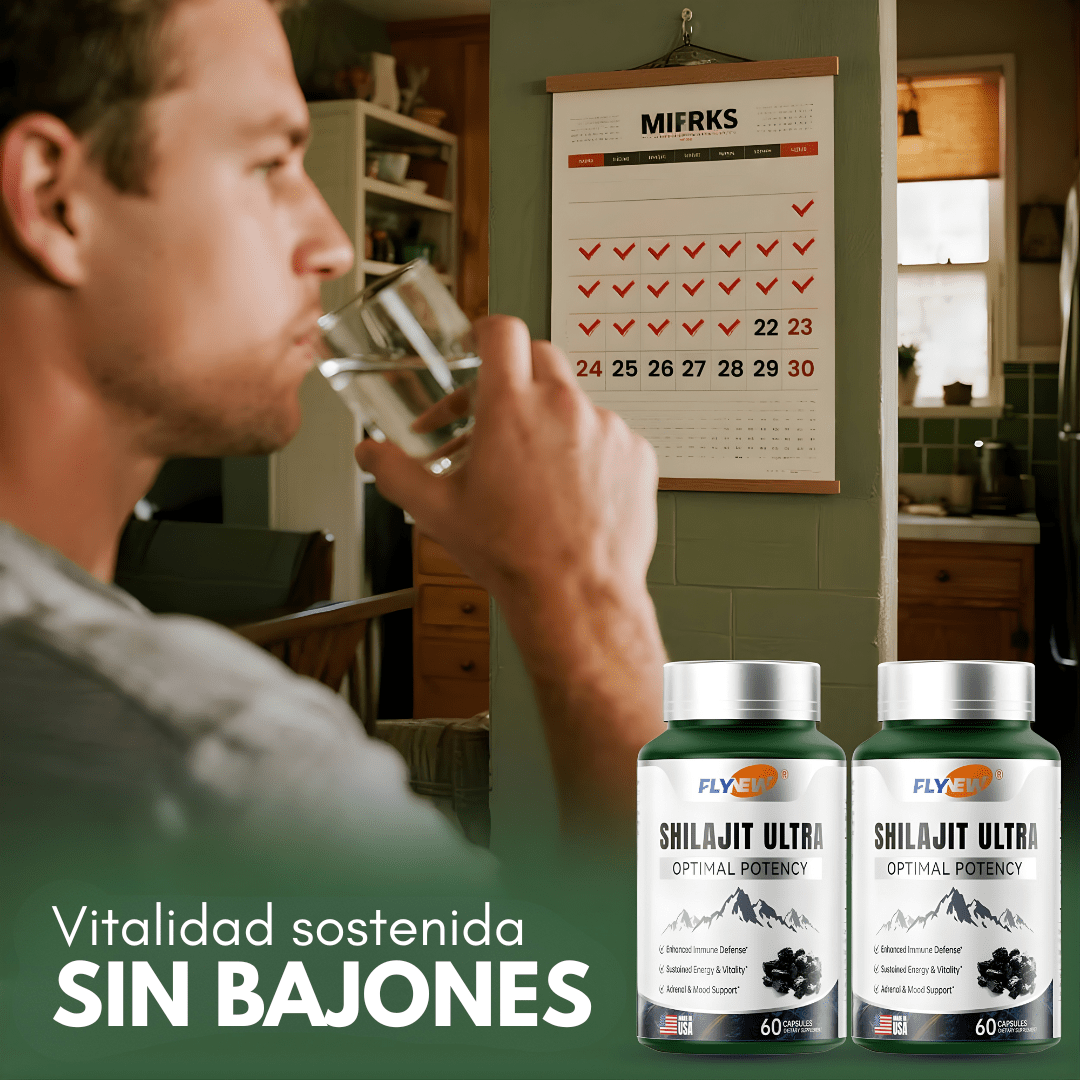FLYNEW SHILAJIT ULTRA – Energía natural, vitalidad diaria y apoyo integral para tu rendimiento - IMPERIUM