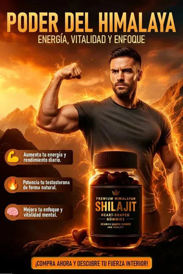 Gomitas de Shilajit para Hombres | Energía, Testosterona y Rendimiento Natural - IMPERIUM