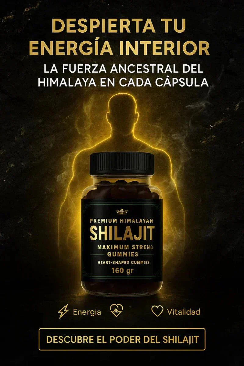 Gomitas de Shilajit para Hombres | Energía, Testosterona y Rendimiento Natural - IMPERIUM