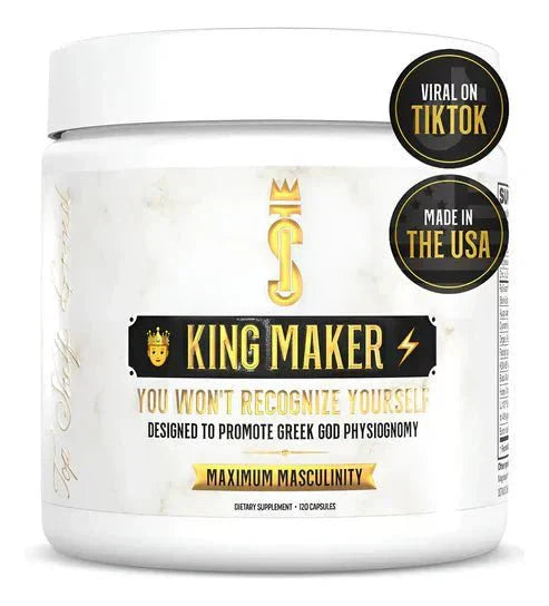 King Maker - Suplemento con Tongkat Ali, Turkesterona, Ecdisterona, Fadogia Agrestis, betarraga roja, maca negra y zinc (13 en 1) - IMPERIUM