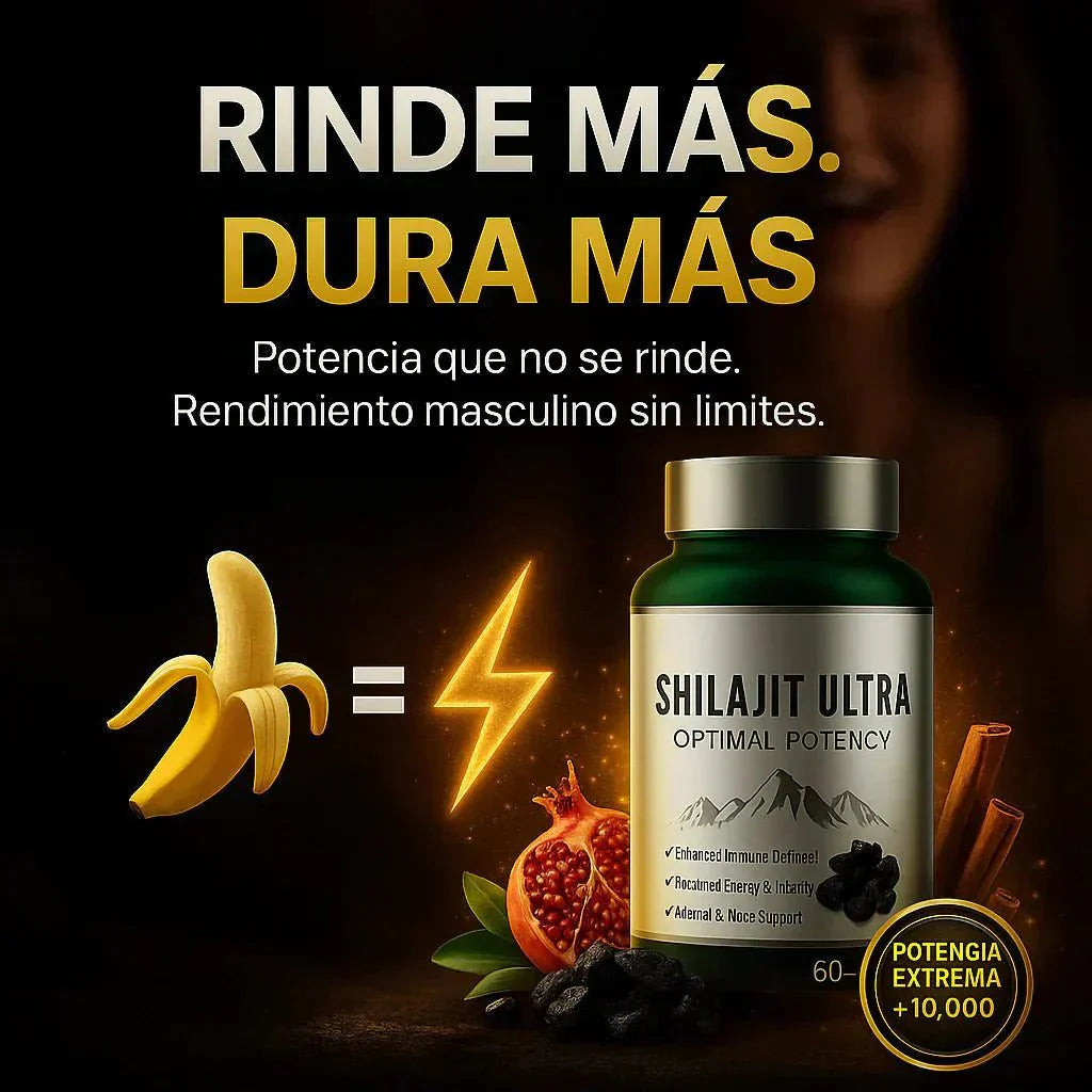 SHILAJIT ULTRA® Energía, Testosterona y Rendimiento Natural - IMPERIUM
